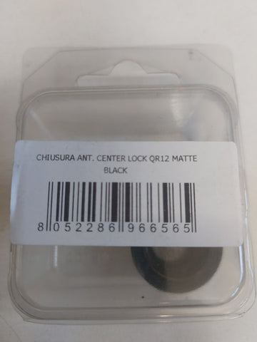 Carbon Ti front X -hub axle end cap matte black 100x 12mm
