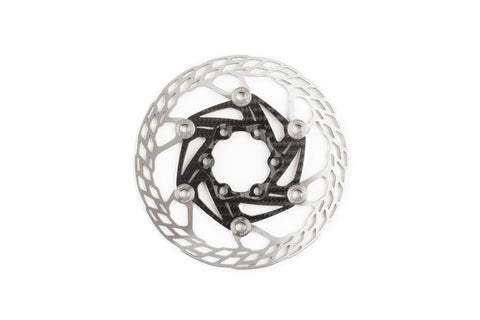 Carbon Ti X-Rotor3 Steel/Carbon disc brake rotors 6 bolt